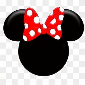 Minnie Mouse Mickey Clip Art - Minnie Mouse Head, HD Png Download - minnie vermelha png
