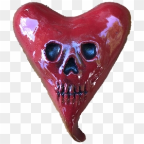 Coin Purse, HD Png Download - skull heart png