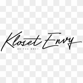 Kloset Envy - Calligraphy, HD Png Download - envy png
