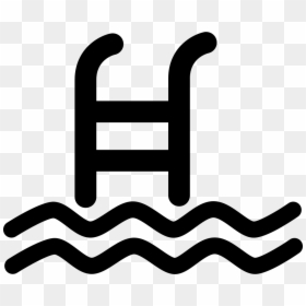 Svg Free Download Onlinewebfonts - Svg Icon Swimming Pool, HD Png Download - ladder icon png