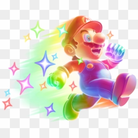 Power Up Star Mario, HD Png Download - mario toad png