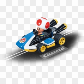Carrera Go Mario Kart, HD Png Download - mario toad png