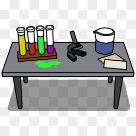 Laboratory Desk Sprite - Clip Art, HD Png Download - desk.png