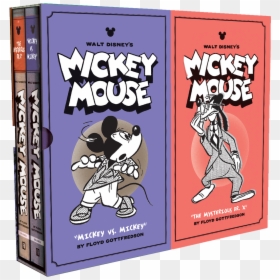 Mickey Boxset 11 And - Walt Disney's Mickey Mouse Vols 11 & 12 Gift Box, HD Png Download - disney mickey png