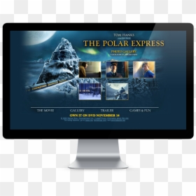 Polar Express 2005 Dvd, HD Png Download - polar express png