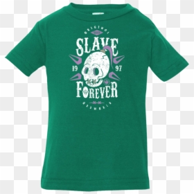 Slave Forever Infant Premium T-shirt - Active Shirt, HD Png Download - slave collar png