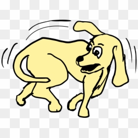 Emotion,art,monochrome Photography - Cartoon Dog Catching Tail, HD Png Download - maltese png