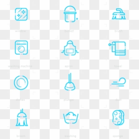 Cleaning-v2 - Graphics, HD Png Download - cleaning icons png