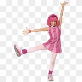 Lazy Town Girl Transparent, HD Png Download - lazy town png
