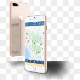 Iphone Map - Apple Iphone 8 Plus, HD Png Download - map .png