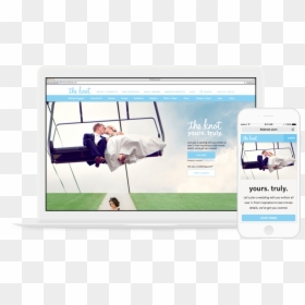 Beta Mac And Iphone@2x - Website, HD Png Download - the knot png