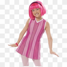 Lazy Town Stephanie Dress, HD Png Download - lazy town png