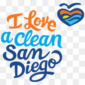 Love A Clean San Diego Logo Clipart , Png Download - Love A Clean San Diego, Transparent Png - san diego chargers png