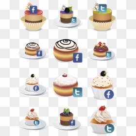 Cupcake, HD Png Download - bakery icon png