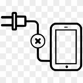 Charging Device Charger Smartphone Unrecognized Phone - Smartphone Charger Icon, HD Png Download - phone charger png