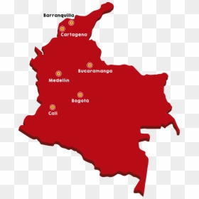 Reeleccion Uribe 2006, HD Png Download - mapa colombia png