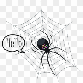 Spider Web, HD Png Download - spider net png