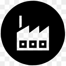 Industry Factory Industrial Production Company Building - Hedera Hashgraph Logo, HD Png Download - industry icon png