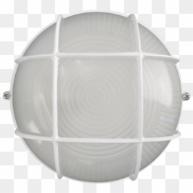 1-light Small Round Grid Marine Light, Wall Mount - Circle, HD Png Download - black orb png