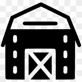 Barn - Icon, HD Png Download - barn icon png