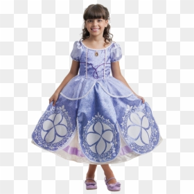 Vestido Princesa Sofia Disney, HD Png Download - princesita sofia png