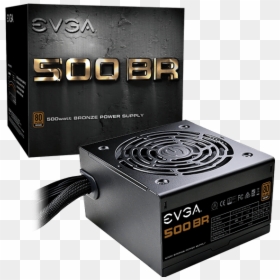 Evga 500 Br 80+ Bronze 500w, HD Png Download - evga png