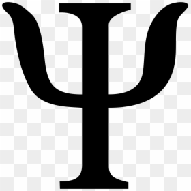 Transparent Psychology Clipart - Greek Letter Psi Png, Png Download - psychology symbol png