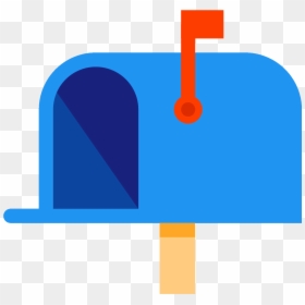 Mailbox Opened Flag Up Icon - Icone Boite Au Lettre, HD Png Download - mailbox icon png