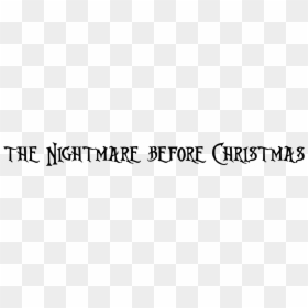 The Nightmare Before Christmas - Nightmare Before Christmas, HD Png Download - the nightmare before christmas png