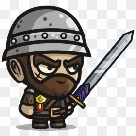 Pubg Chibi, HD Png Download - barbarian king png