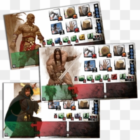 Conan - Conan Hero Cards, HD Png Download - barbarian king png