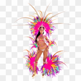 Carnival Black Girl Png, Transparent Png - showgirl png