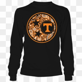 Tennessee Volunteers Paisley Tristar Logo Shirt Tennessee - T Shirt American Dad Roger, HD Png Download - tennessee volunteers logo png