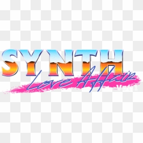 Album And Cassette Cover Designed For The Synth Love - Poster, HD Png Download - 80s logo png