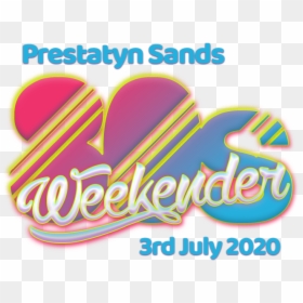 80s Weekender - Graphic Design, HD Png Download - 80s logo png