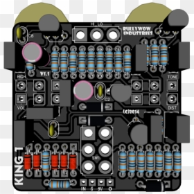 King Tut Fuzz Pcb , Png Download - Electronic Musical Instrument, Transparent Png - fuzz png