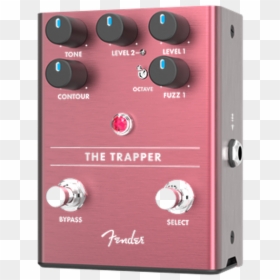 Fender The Trapper Dual Fuzz Pedal, HD Png Download - fuzz png