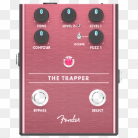 Fender The Trapper Dual Fuzz Pedal - Fender, HD Png Download - fuzz png