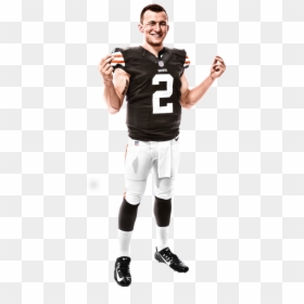 Football Player, HD Png Download - johnny manziel png