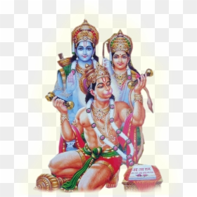 Lord Ram And Hanuman, HD Png Download - lord hanuman png