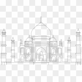 Arch, HD Png Download - tajmahal png