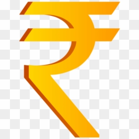 Indian Rupee Symbol Png, Transparent Png - rupee sign png