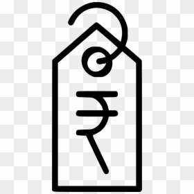 Price Tag Rupee, HD Png Download - rupee sign png