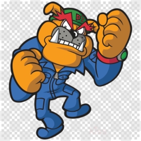 Dribble And Spitz Warioware Smooth Moves, HD Png Download - wario png