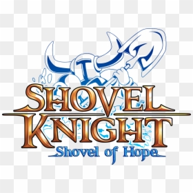 Shovel Knight Shovel Of Hope Logo, HD Png Download - shovel knight png