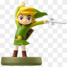 Toon Link Amiibo Breath Of The Wild, HD Png Download - toon link png