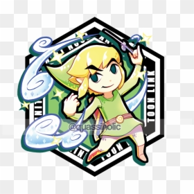 亀甲 に 剣 片 喰, HD Png Download - toon link png