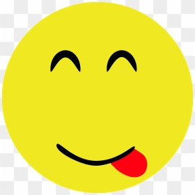 Smiley Yummy Png, Transparent Png - smiling emoji png