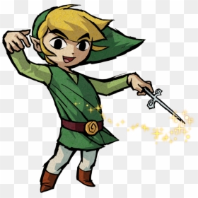 Link Legend Of Zelda Wind Waker, HD Png Download - toon link png