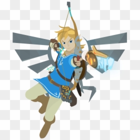 Link Breath Of The Wild Png, Transparent Png - toon link png